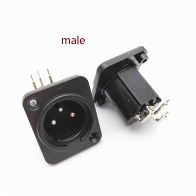 XLR male connector XLR male connector