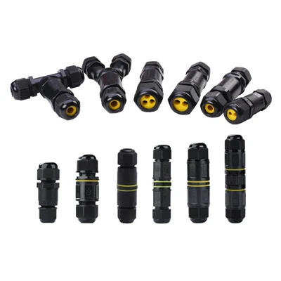 Conector de fio elétrico IP68 sem parafusos