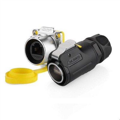 What are the benefits of using RJ45 connectors in networking?